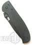 Benchmade H&K Ascender Folder Knife, Black Tactical, Tanto Part Serrated Edge, 14351SBT