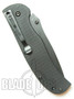 Benchmade H&K Ascender Folder Knife, Black Tactical, Tanto Part Serrated Edge, 14351SBT