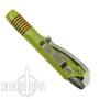 Microtech Siphon II Pen Stainless Steel, Lime Green