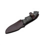 Boker Arbolito Buffalo Soul II El Negro Fixed Blade Knife, Black Finished N695 Blade