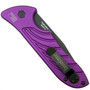 Kershaw 7600PURBLK Emerson Purple Launch 5 Auto Knife, CPM-154 Black Blade