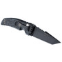 Hogue Knives 34109 EX-A01 4" Black G-Mascus G-10 Tanto Auto Knife, 154CM Black Blade