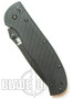 Benchmade H&K Ascender Folder Knife, Black Tactical, Tanto Plain Edge, 14351BT