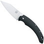 Fox Knives FX-518 Slim Dragotac "Piemontes" Friction Folder Knife, N690Co Satin Blade