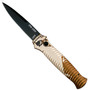 Piranha Desert Camo Mini-Guard Auto Knife, CPM-S30V Black Blade