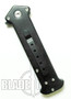 Black Joker Spring Assist Tactical Knife, Side Open, P/S, Large