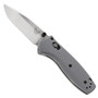 Benchmade 585-2 Grey Mini-Barrage Spring Assist Knife, CPM-S30V Satin Blade