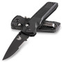 Benchmade Serum 5400SBK AXIS Dual Action Auto Knife, Black Combo Blade