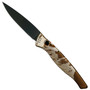 Piranha Desert Camo DNA Auto Knife, CPM-S30V Black Blade 