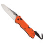 Benchmade 915-ORG Orange Triage Folder Knife, N680 Satin Blade