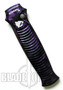 Piranha Plum Bodyguard Auto Knife, CPM-S30V Black Blade
