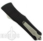 Microtech Combat Troodon OTF Knife, Bead Blast Dual Standard Edge,  MT142-7