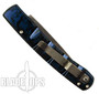 Piranha Blue Virus Auto Knife, CPM-S30V Mirror Blade
