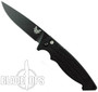 Benchmade 2550BK Mini-Reflex Automatic Knife, Plain Black Blade