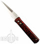 Godfather Spike Automatic Knife, Red