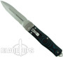 Microtech OSS Cobra Knife, Auto Lever Lock, Blue G10, 136-7BL
