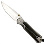 Chris Reeve L21-ME Large Sebenza 21 Titanium Folder Knife, Macassar Ebony, CPM-S35VN Satin Blade