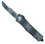 Microtech Combat Troodon OTF Knife, Urban Camo Finish,  Single Plain Edge Blade, MT143-1UC