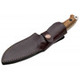 Boker Arbolito Buffalo Soul Fixed Blade Knife, Bohler N695 Steel SHEATH VIEW