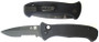 Al Mar AS4B SERE Auto Knife, Part Ser. Tactical Blade, Black Handle