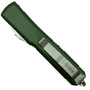 Microtech 122-4OD OD Green Contoured Ultratech D/E OTF Auto Knife, Satin Blade