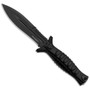 Boker Magnum Future Dagger Fixed Blade Knife, Black Stonewash Dagger Blade