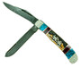 Bear & Son Cutlery David Yellowhorse Shush & Yazhi Trapper Knife, YH20111