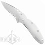 Kershaw Frame Lock Scallion Assist Knife, Combo Blade, KS1620FLST