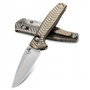 Benchmade 781 Bronze Anthem Titanium Folder Knife, CPM-20CV Stonewash Blade REAR VIEW