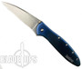 Kershaw Blue Leek Spring Assist Knife, Stonewash Blade