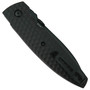 CRKT 1221K AUX Folder Knife, Black Combo Blade