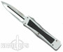 Microtech Custom Stainless Steel Troodon OTF Knife, Carbon Fiber Insert High Polish Blade