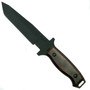 Bear OPS CQC-110-CB2-T Combat Knife, Titanium Wash Tanto, Cocobolo Handle