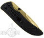 Boker Magnum Black Gold Assist Knife, Matte Gold Blade
