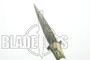 Pro-Tech Custom Large DON, Mother of Pearl, Damascus