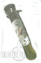 Pro-Tech Custom Large DON, Mother of Pearl, Damascus