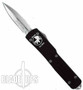 Microtech CA Legal UTX70 OTF Knife, Satin Dagger Blade