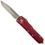 Microtech 231-7RD Red UTX-85 S/E OTF Auto Knife, Bead Blast Blade