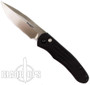 Bradley Cutlery Alias II, Small Auto, Stonewash Plain Blade