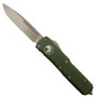 Microtech 231-13OD OD Green UTX-85 S/E OTF Auto Knife, Bronze Blade