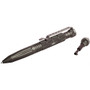 UZI TACPEN6-GM Model 6 Tactical Pen, Glassbreaker/Handcuff Key, Grey