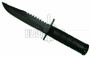 Small Survival Knife, Fixed Blade with Sawback