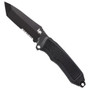 Benchmade HK Dispatch Fixed Blade Knife, Black Tanto Combo Blade