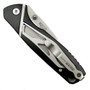 Bear Edge 61107 Black/Silver Sideliner Aluminum Flipper Knife, Bead Blast Blade