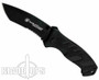 Smith & Wesson CKG108S Extreme Ops Knife, Black Tanto Combo Blade