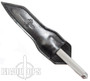 Microtech Custom ADO Fixed Blade knife, Beadblast Tanto Point Blade