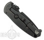 DPx Gear H.E.S.T. 2.0 Triple Black Frame Lock Knife, Plain Blade