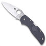 Spyderco C152PGY Grey Lightweight Chaparral Folder Knife, CTS-XHP Satin Blade