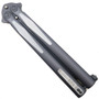 Microtech 173-D3GW Great White Tachyon III Balisong Butterfly Knife, Full Serrated Grey Combo Blade