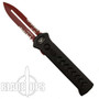 Paragon Blood Line PARA-XD OTF Auto Knife, Red Combo Dagger Blade 1